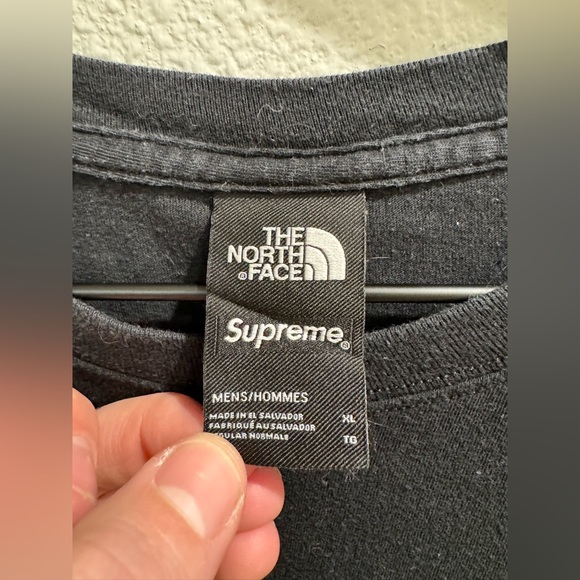 Supreme / The North Face Statue of Liberty T Shirt Black XL - Picture 3 of 4